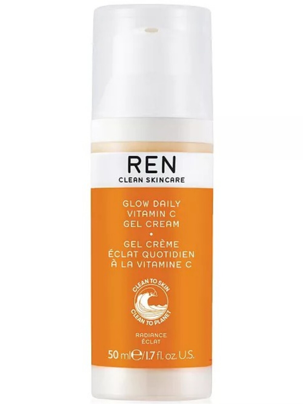 Ren Clean SkincareGlow Daily Vitamin C Gel Cream 50ml (full size)